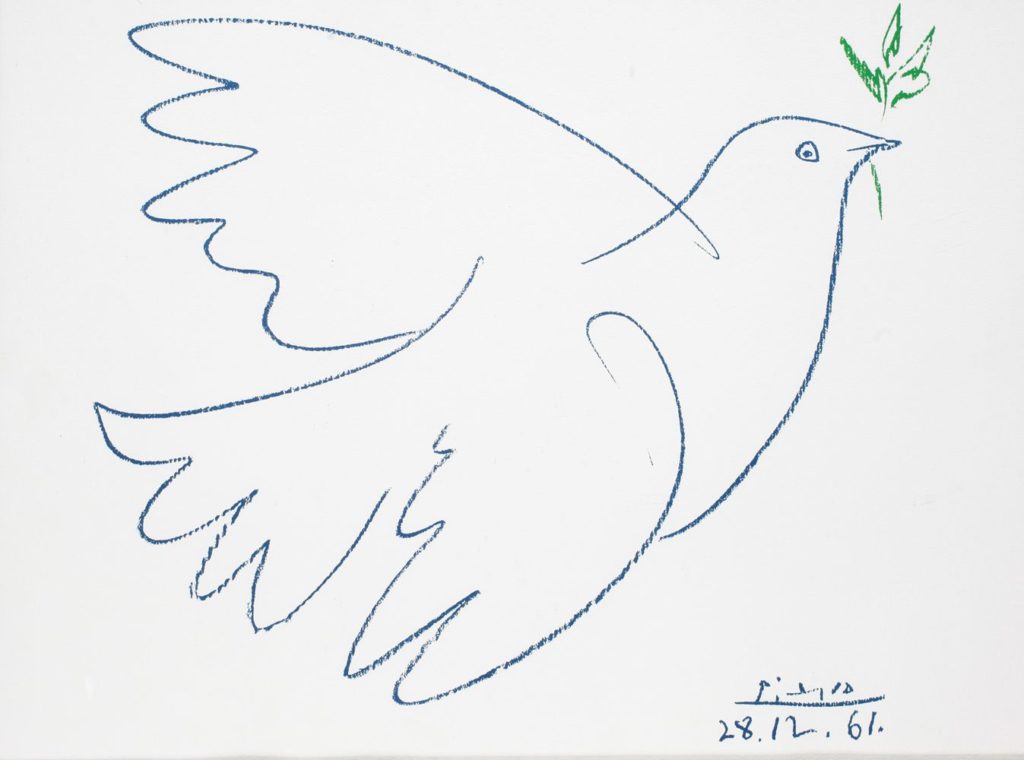 Békegalamb - Pablo Picasso